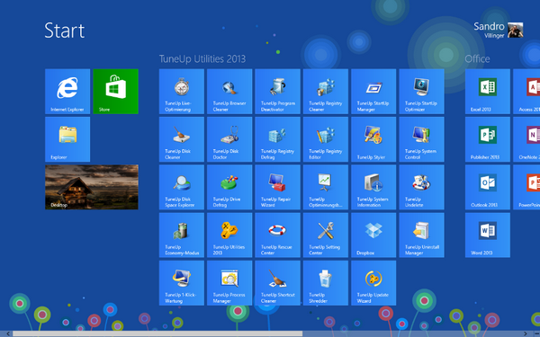 Windows 8 bouton démarer l'interface repousse les acheteur